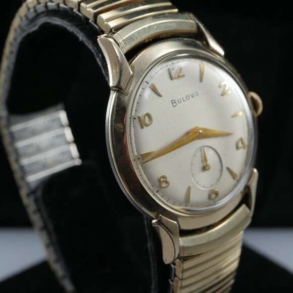 Bulova Vintage Gold Watch Automatic In Good Working Condition - Picture 7 of 15